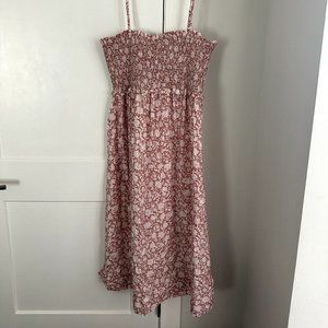 J. Crew Women's Cotton Floral Midi Dress - Size XL